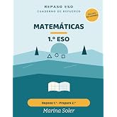 Matem&aacute;ticas 1.&ordm; ESO. Cuaderno de refuerzo: Repasa 1.&ordm; y prepara 2.&ordm;. Con todas las soluciones. N&uacute;meros, &aacute;lgebra, geometr&iacute;a y