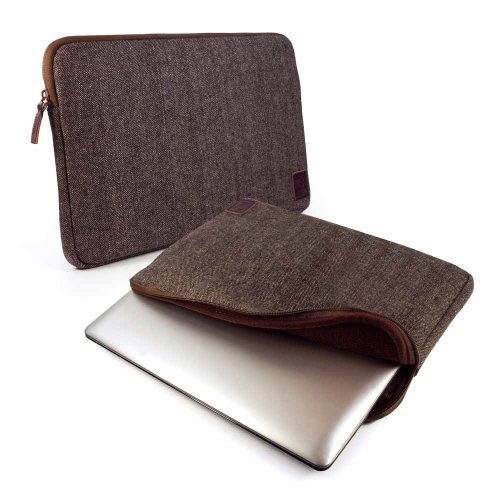 Tuff-Luv A7_29 13Zoll Sleeve case Braun Notebooktasche - Notebooktaschen (33 cm (13 Zoll), Sleeve case, Braun, Dell, Macbook Air / Pro, Toshiba, Lenovo, Asus, Samsung Series 7, Acer Aspire, Sony Vaio, Asus Zenbo, 340 mm, 30 mm)