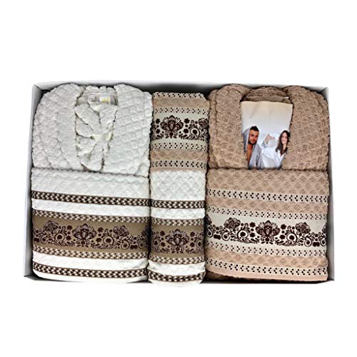 CREAZIONI FERLEN Completo Bagno Asciugamani e Accappatoi Uomo Donna Sinfony 0737