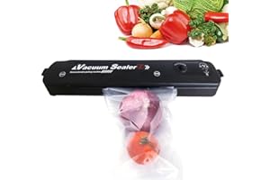 Camiraft Vacuum Food Bags 17×25cm 50pcs Vacuum Machine Bags，Pre-Cut Bag for Food Saver, Seal a Meal, Weston，Commercial Grade,Heavy Duty, Great for vac Storage, Meal Prep and Sous Vide Cooking