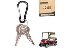 10L0L Llaves de Encendido para Carrito de Golf (2 Unidades) Compatible con Todos los carros de Golf eléctricos y de Gas EZGO 17063-G1