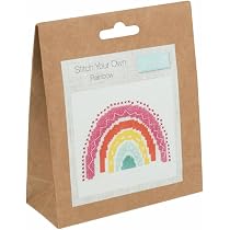 RTO Kreuzstich-Set „Mit Geschmack Von Salz, Wind Und Sonne“ – Inkl. Stoff, Garn, Nadel & Anleitung