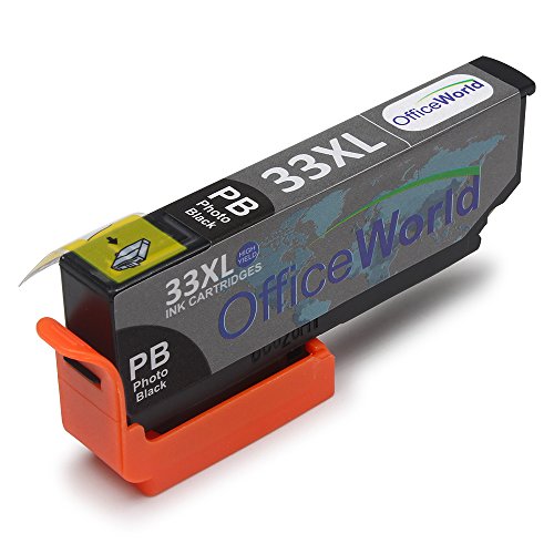 OfficeWorld Kompatible Patronen Ersatz für 33XL Tinte Hohe Kapazität Kompatibel mit Expression Premium XP-530 XP-630 XP-635 XP-830 XP-640 XP-900 XP-540 XP-645 - 7