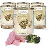 AniForte® PureNature Katzenfutter Fine Turkey 6 x 400g - Naturprodukt für Katzen