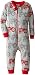 Hatley Baby-Boys Infant Sleepy Romper -Silhouette Tractor Pyjama Set, Grey, 18-24 Months