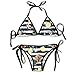 Produktbild Nifdhkw Women's Bikini Set Pineapples. Watercolor Pattern Sexy Bathing Suit
