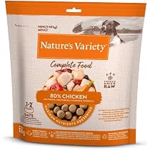 Nature's Variety Freeze Dried Hundefutter Mit Huhn – 120 G, Für Kleine Ausgewachsene Hunde
