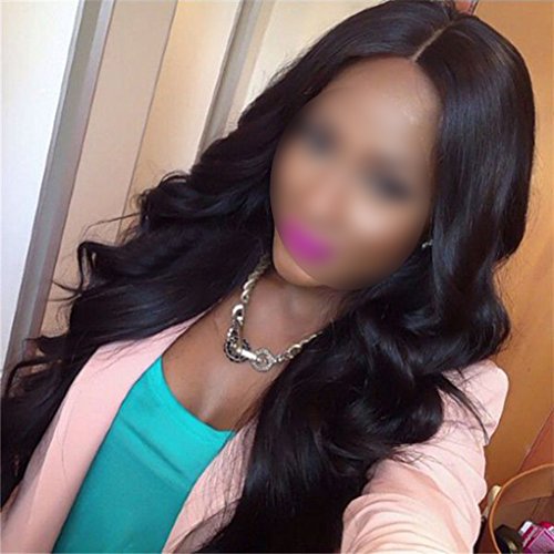 Oubang Graceful Lange Curly Wavy Perücken Schwarze Frauen Perücken Hitzebeständige Party Perücken - 3