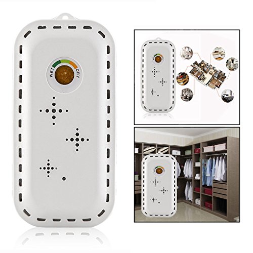 Preisvergleich Produktbild OFKPO Mini Luftentfeuchter,Aufladbar Wiederverwendbar Raumentfeuchter für Schlafzimmer / Schrank / Kleiderschrank / Auto(Weiß)