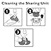 RQ12+ Replacement Shaving Heads for Philips Norelco Sensotouch 3D Shavers