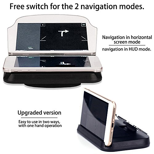 vonky universale 6.0Â pollici telefono titolare di navigazione della vista con Head Up Display per auto GPS