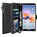 Produktbild Honor 7X Hülle, LK Luxus PU Leder Brieftasche Flip Case Cover Schütz Hülle Abdeckung Ledertasche für Honor 7X (Schwarz)
