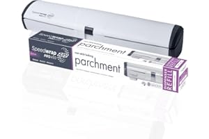 PROWRAP Speedwrap Pro 450 Dispenser with Cutter, Includes 1 Roll, Environment-Friendly Food Wrap Solution for Food Storage, Wrapping, Kitchen Use, Food Safety