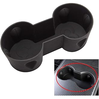Aceolt Rubber Shock Absorbing Anti Skid Silicone Cup Holder Insert Cover For Tesla Model 3 17 Fascias Automotive Cate Org