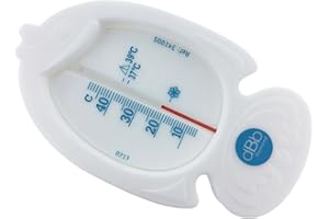 dBb Remond Thermomètre Bain Bébés – Thermomètre de Bain Flottant Forme Poisson – Sécurité & Confort Bain Bébé – Lecture Facile Température Eau – Accessoire Bain Nouveau-Né & Enfant