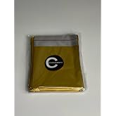 bisaccia Single Color Gold Glossy Luxury Gift Pack Gift Pack with Very Small Metallized Bag Tape 7x9 Cm (Gold)