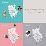 snuz Baby Wendedecke Kuscheldecke, – Little Tweets Bird Print - 4