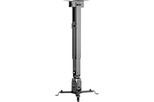 aisens cwp01tse-047 – Supporto da soffitto/parete per proiettore, colore: nero