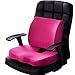 Produktbild HWW Cushion Einfarbiger, Kissen, Sitzkissen-Set Auto Sitz, Lendenkissen Rückenkissen mit Rückenlehne, Schwarz, suede, E