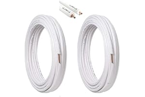 COZZOLINOBRICO kit tubi rame per climatizzatore coppia 5 mt da 1/4 5 mt da 3/8 totale 10 mt
