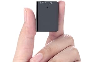 H+Y 16GB Grabadora de Voz con Reproducción, Grabadora con Activación de Voz y Carga USB - Grabadora Portátil para Lecciones, Reuniones, Conversaciones, Aprendizaje