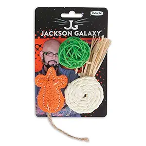 Petmate Jackson Galaxy Natural Play Time 3Pk