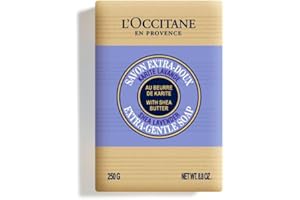 L'OCCITANE Shea Butter Extra Gentle Soap Scented | Palm Oil Free Vegan & 99% Readily Biodegradable Sustainable Beauty Body Wash for All Skin Types