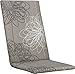 Produktbild Kettler Sesselauflage 123x50x4 cm Dessin:773 Textil 0108101-8773 Sesselauflagen Blume Taupe 93 % Baumwolle 7 % Leinen L/B/H ca. 123/50/4 cm