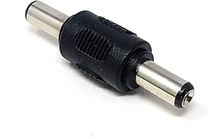 MainCore 5.5mm x 2.5mm DC Power Coupler/Male to Male Plugs/Gender Changer Adapter Converter Extender