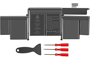 PASUKTER A1502 A1582 Laptop Akku Ersatzbatterie für MacBook Pro 13 Zoll Retina (Anfang 2015, Mitte 2014, Ende 2013) A1493 11.42V 74.9Wh Batterien Kompatibel mit MJLU2LL/A,MF839LL/A,MF841LL/A MGX92LL/A