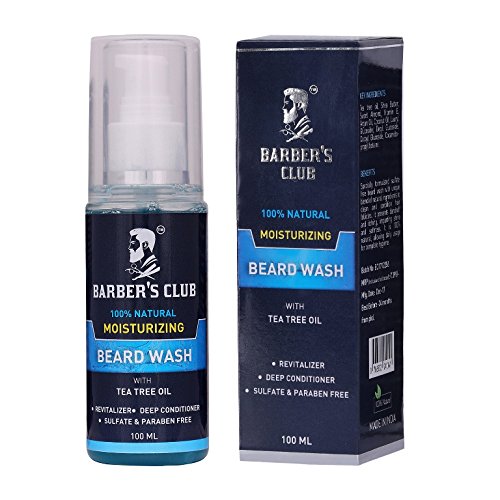 Barbers Club Moisturizing Beard Wash with Tea Tree Oil - 100 ml RS.171 (57.00% Off) - Amazon Barbers Club Moisturizing Beard Wash with Tea Tree Oil - 100 ml RS.171 (57.00% Off) - Amazon