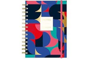 DRAEGER PARIS 1886 Notatnik do listy, 13 x 18 cm, twarda okładka, 5 wyjmowanych przekładek, 100 odłączanych stron, papier z certyfikatem FSC®, kółka