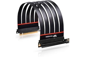 Thermaltake Przedłużacz PCI Express 90°/czarny/PCI-E 4.0 16X/300 mm