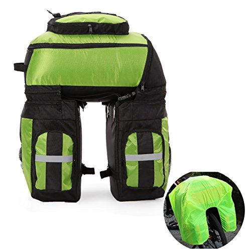 vitalite-cycle Fahrrad Tasche Bike Double Side Packtaschen hinten Rack Schwanz Sitz Trunk Bag