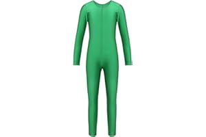 CHICTRY Bambina Body da Ginnastica Bodysuit da Balletto Jumpsuit da Ballo Tuta Sportiva Intera Abito da Danza Classica Allenamento Fitness Yoga