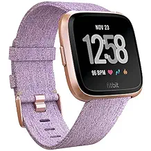 Fitbit Unisex Versa Special Edition Health and Fitness Smartwatch, Onesize (Lavender)