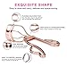 VMAGIC Professional Eyelash Curler Lash Curler with FIVE silicone colorful refill pads for a variety of angles , eyelashes (Rose Golden)