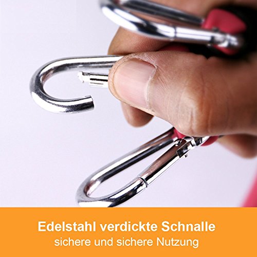Sunmoch Multifunktionale Bauchtrainer Latex Schlauch einstellbar Fußpedal Zugseil 5 Aktien Knirscht Fitness Seil - 5