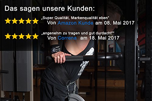 Geez Dip Gürtel von Sportlern für Sportler I Dipgürtel für Zusatzgewicht bei Klimmzug oder Dips - 6