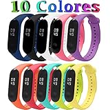 【CONSEJOS】Debido al diseño anti-perdido de la hebilla de doble capa en la pulsera, puede causar dificultades para quitar el Mi Band 3/4, ¡no se preocupe! ¡Solo tira de las muñequeras en ambos lados y sácalas en este momento!!!