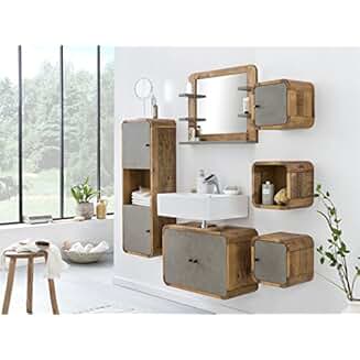 Suchergebnis auf Amazon.de für: waschbeckenunterschrank rustikal