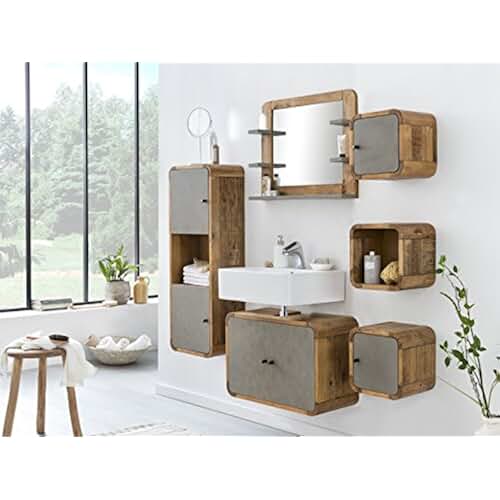 Suchergebnis auf Amazon.de für: waschbeckenunterschrank rustikal