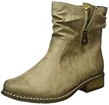 Pflegeleicht Rieker Damen Z4157 Kalt gefüttert Classics Halbschaft Stiefel und Stiefeletten, Beige (kiesel/64), 42