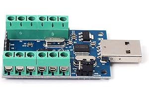 DollaTek Interface USB Acquisition de données ADC 12 canaux 12 canaux avec Communication ADC STM32 UART