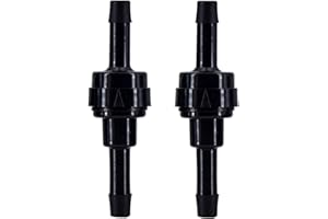 BBTUS 1/4 "6mm PA66 Valvola di ritegno della molla automobilistica della linea dell'olio, valvola di ritegno della molla del combustibile dell'automobile, alta temperatura e resistenza alla corrosione