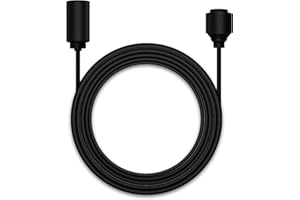 Reolink 4,5m Solarpanel-Verlängerungskabel (Schwarz) für Solar-Kamerasystem Argus 2E, Argus 3 Pro, Argus PT in Schwarz, Go Plus und Go PT Plus, die mit einem Micro-USB-Ladeanschluss ausgestattet ist
