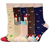 Women Bed Socks Thick Casual Novelty Thermal Wool Socks - Perfect Comfort and Wa