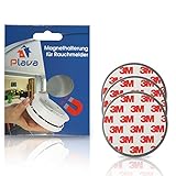 ✅ FÜR RAUCHMELDER – Die Magnethalterung ist universal für Feuermelder mit einem Durchmesser von mindestens 70 mm geeignet