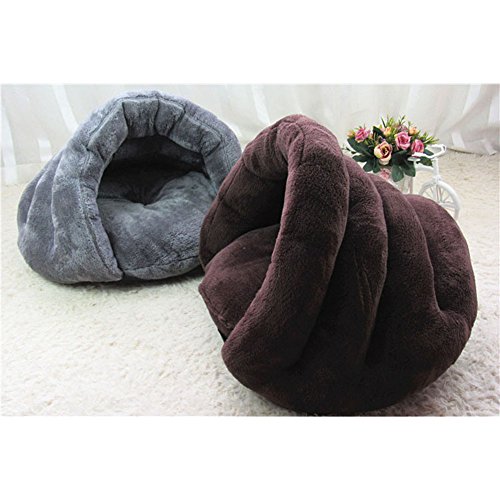 GossipBoy-Triangle-Design-Pet-Cuddle-Pouch-Pet-Bed-Sleeping-Bag-and-Mat-Washable-Comfy-House-for-Burrower-Kittens-Cats-Dogs-Puppies-Get-The-Most-Warm-Cozy-Comfortable-Shelter-for-your-Animal