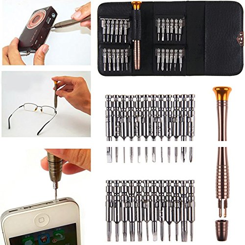 25-in-1 Schraubendreher-satz Summingbest Handy Reparatur Werkzeuge tool kit multitool handwerkzeuge für Handy, Uhr, Tablet, PC usw. - 4